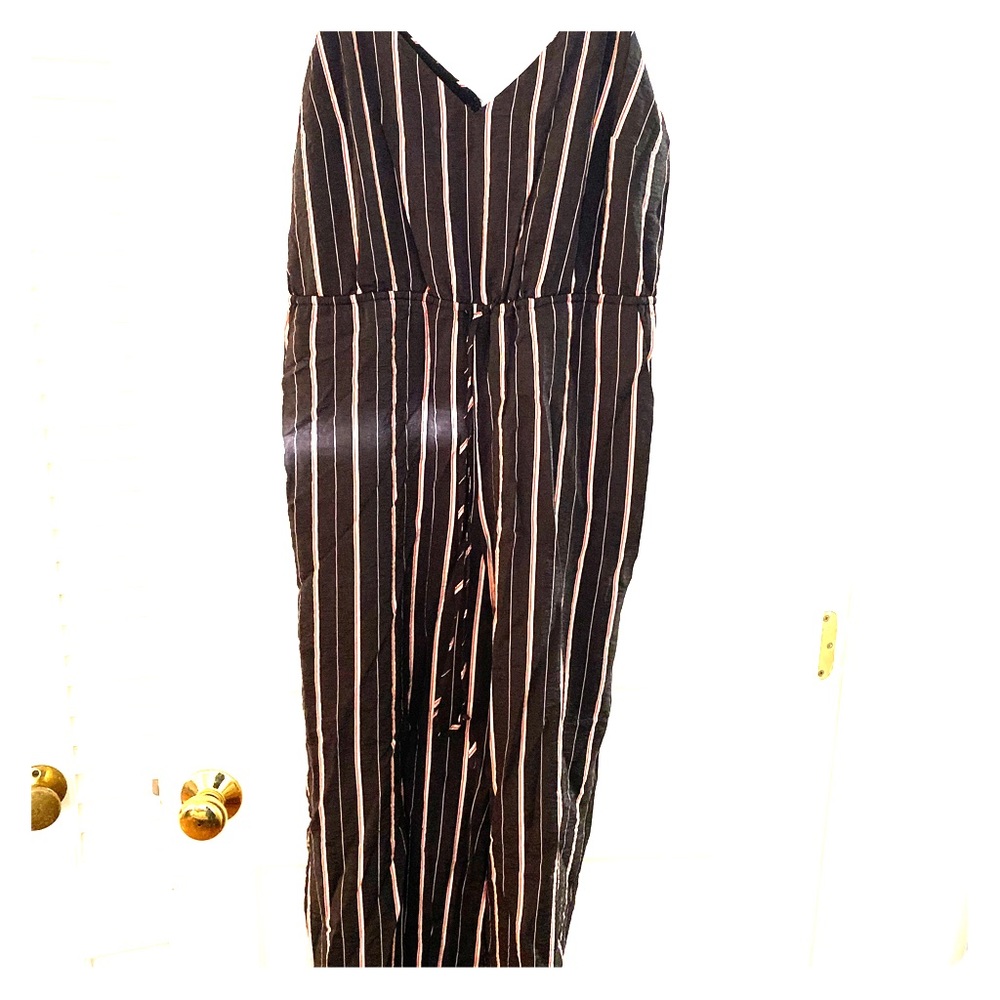 Vince Camuto Striped Jumpsuit